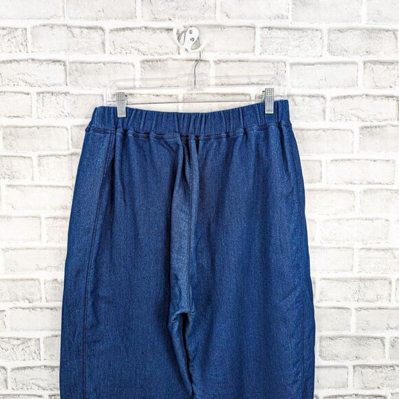 Etudes Studio Men's Relax fit Sweatpants in Indigo Cotton size 50 - Picture 8 of 8